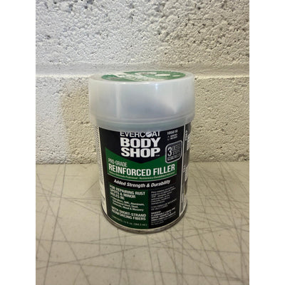 Evercoat Body Shop Pro-Grade Reinforced Filler, Easy Mix Hardener Included, 13oz