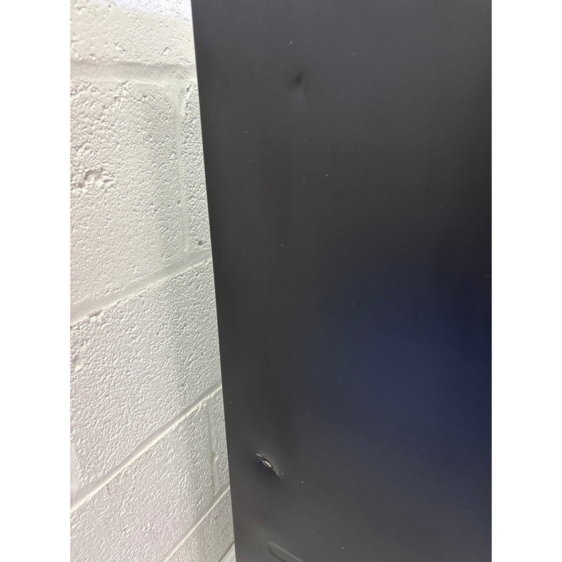 DENTED Whirlpool 3.1 cu ft Mini Refrigerator Stainless Steel 2 Shelves & Freezer