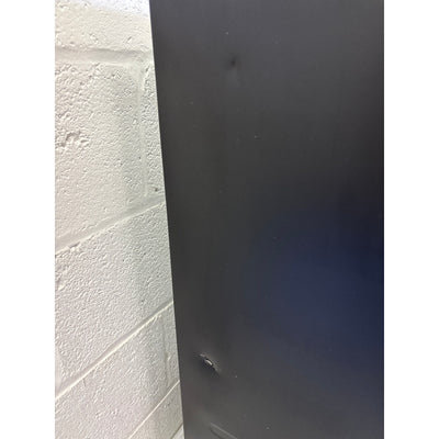 DENTED Whirlpool 3.1 cu ft Mini Refrigerator Stainless Steel 2 Shelves & Freezer