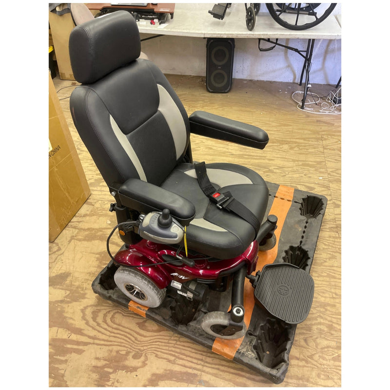 Merits Power Wheelchair 300 LBS Capacity Model P313 - RED - UNTESTED