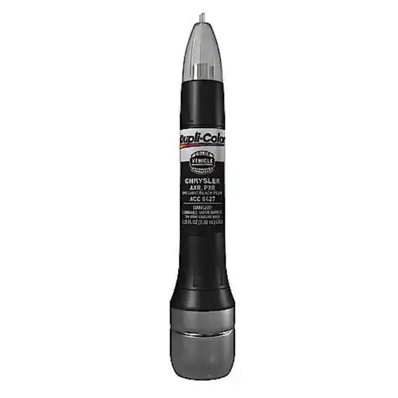 Duplicolor All-in-1 Touch Up Paint Pen, Brilliant Black Pearl CHRYSLER PXR, AXR