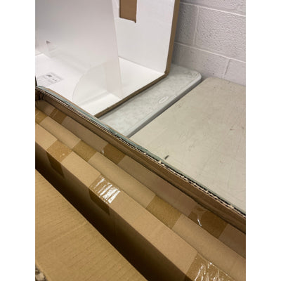 4-PACK Plexiglass Protective Shield Sneeze Guard 39" x 31" x 1/8" 12" Stand Base