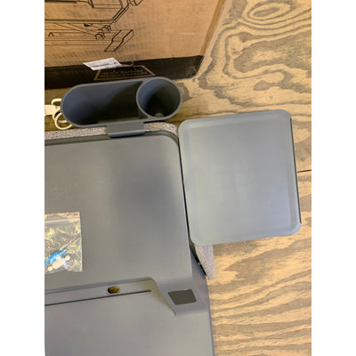 FlexiSpot Motorized Sit-Stand 30" Workstation w Side Storage GRAY EM6MG