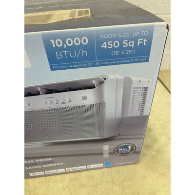 Midea 10,000 BTU Smart Inverter U-Shaped Window Air Conditioner 450 Sq Ft, White