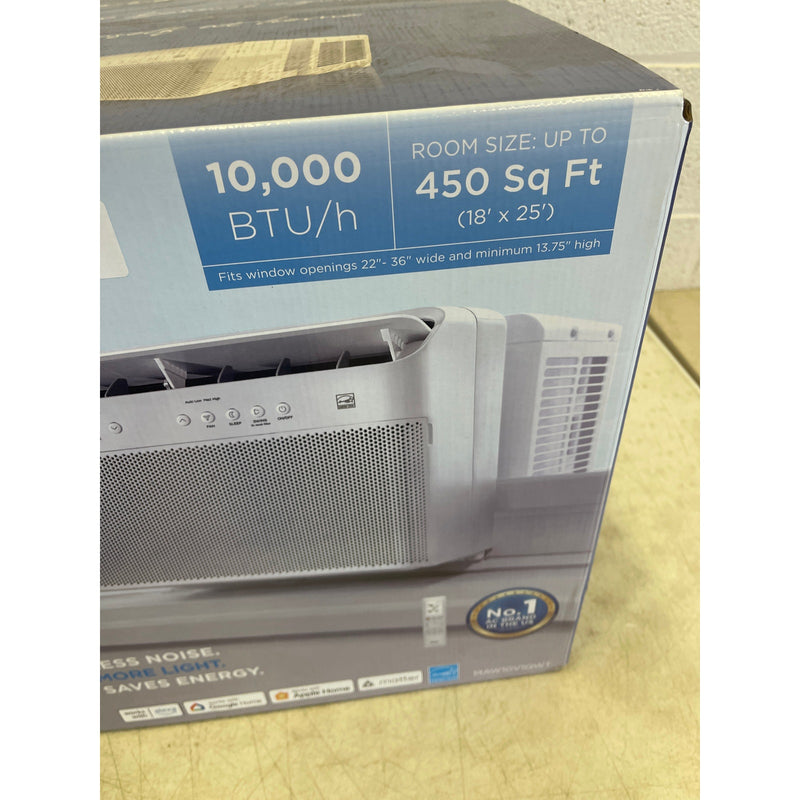 Midea 10,000 BTU Smart Inverter U-Shaped Window Air Conditioner 450 Sq Ft, White
