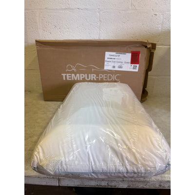 Tempur-Pedic TEMPUR-Cloud Dual Cooling Pillow, Queen, White 27 x 19 x 6.4 Inches
