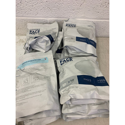 LOT-OF-160 KOLOSSUS Disposable Face Mask Sanding/Painting Respirator  KN95