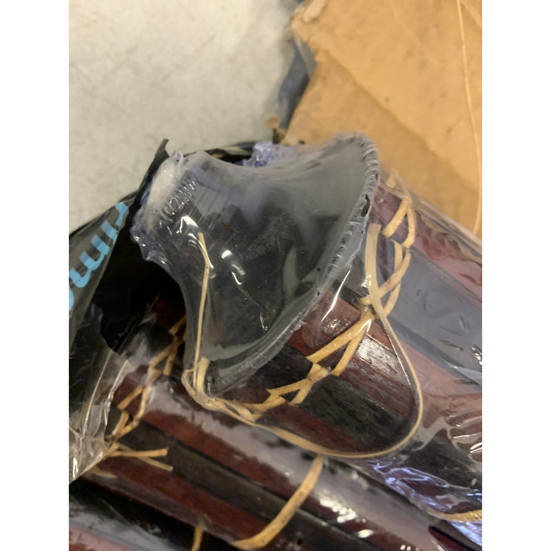 5-PACK Patio Essentials 5 Ft Bamboo Torches, Dark Brown Bamboo, Tiki Yard Lamps