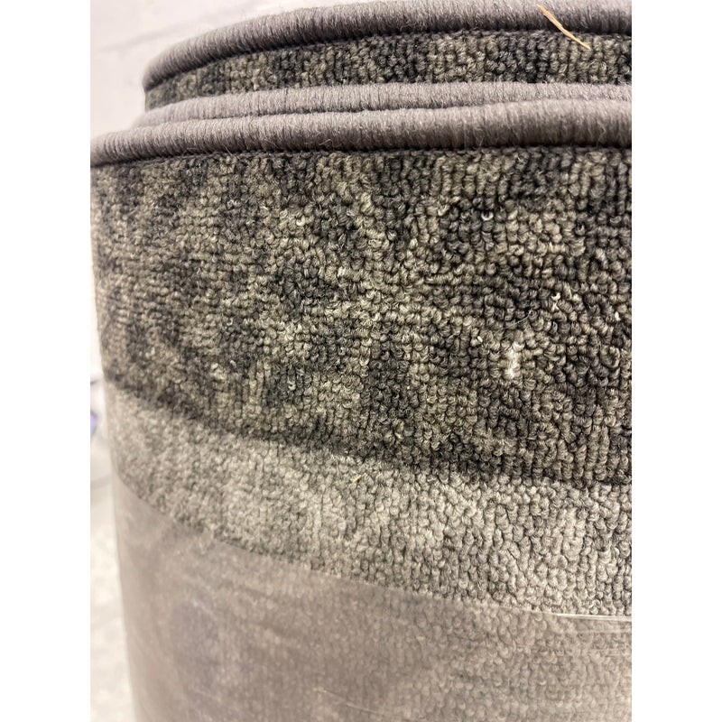 UNKNOWN LENGTH TrafficMaster Derbent Grey 26 in. Roll Stair Runner