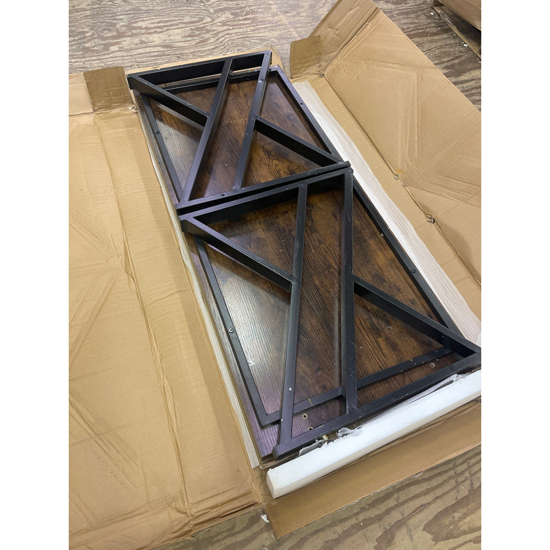 Tribesigns Heavy-Duty Computer Desk 55" Study Desk Writing Table Rustic READ