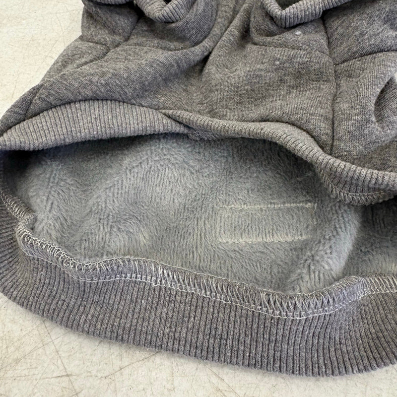 UGG Cody Small Soft Pet Hoodie, Dog Clothes - 9-11" Collar - Gray