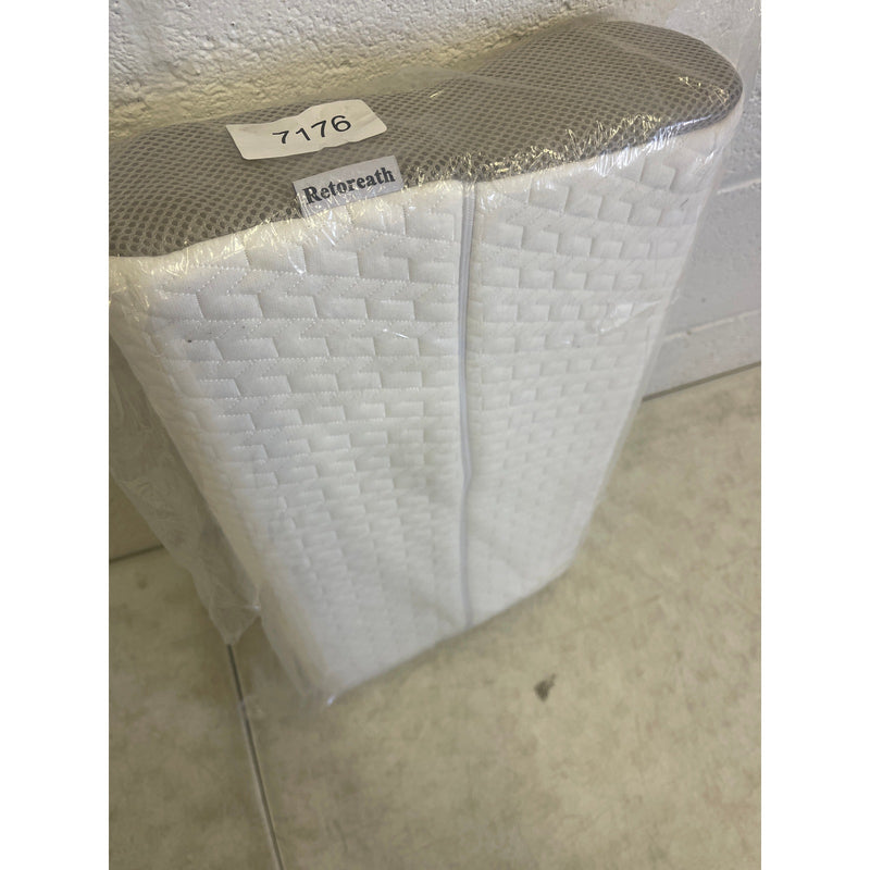 Retoreath Bed Pillow Firm Enhanced Neck Support & Breathability 19" x 12"