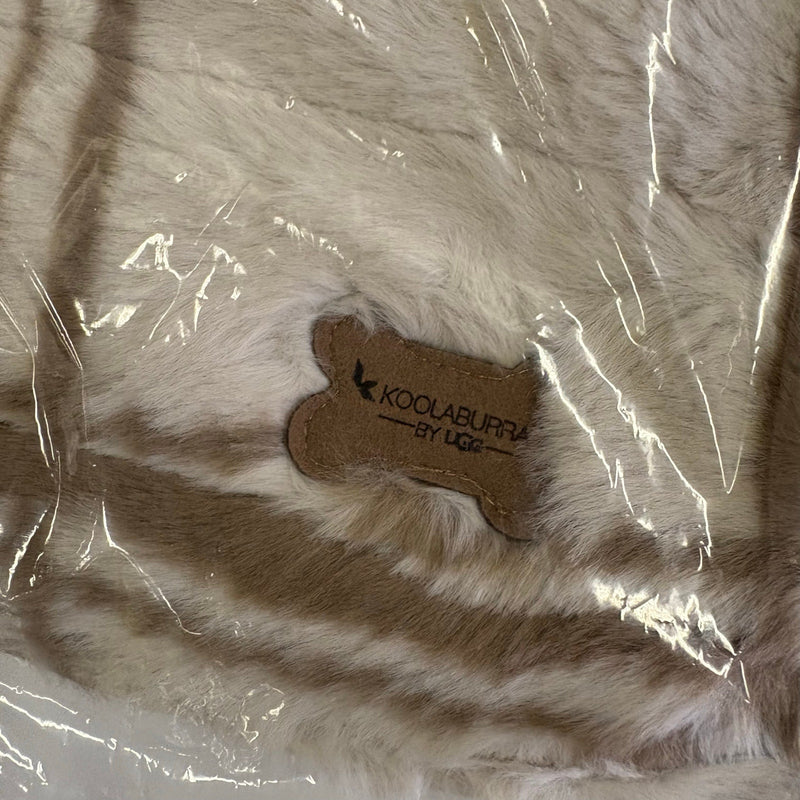 Koolaburra by UGG Pet Melly Vest Dog Sweater 20-21" Collar, Tan Plaid Jacket XL