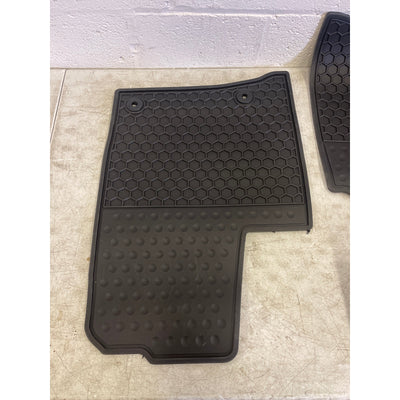 Rubber Car Floor Mats All-Weather Custom Fit for 2016-2024 Dodge Durango 2-Row
