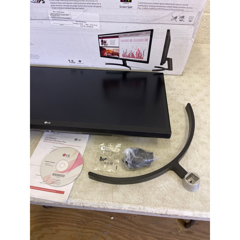 LG 29" Monitor Class 21:9 UltraWide Full HD IPS LED  with AMD FreeSync - Black