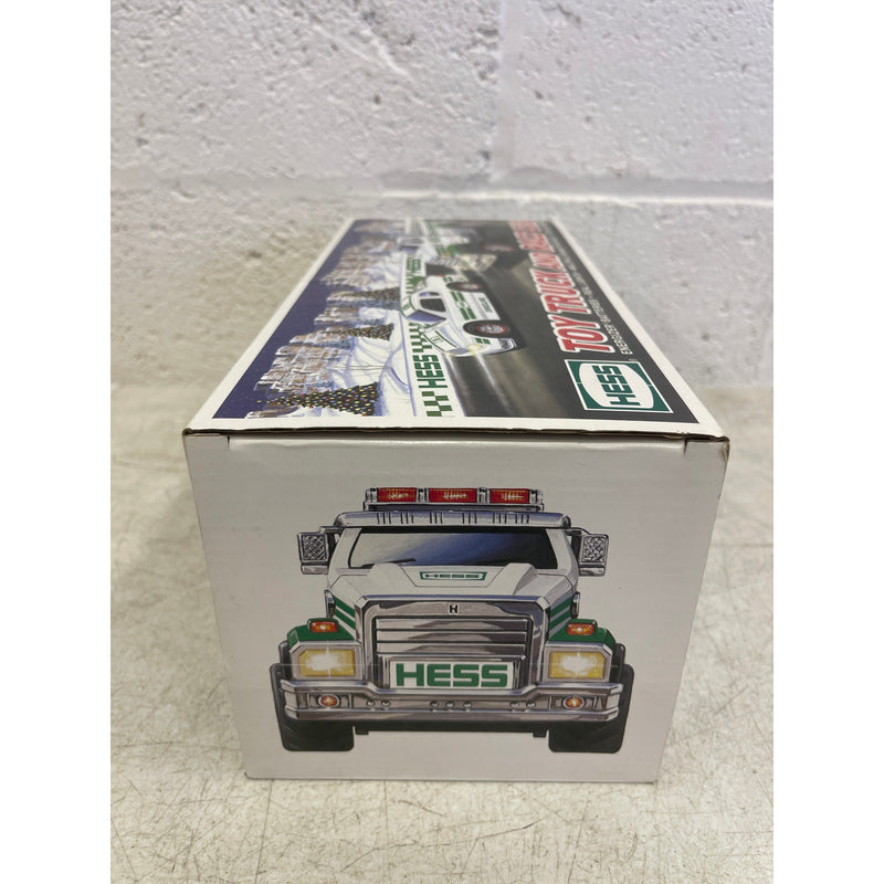 2011 HESS TOY TRUCK & RACE CAR BRAND NEW IN ORIGINAL BOX - Collectable