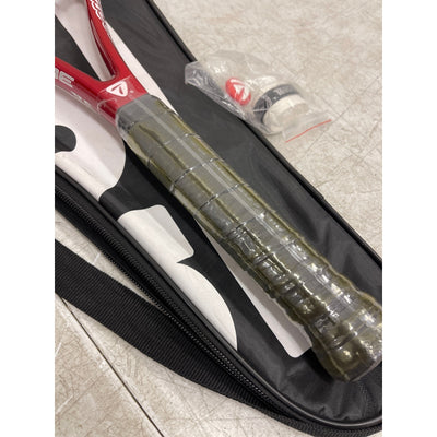 Teloon Adult Recreational Tennis Rackets 27 Inch X-Blade V6 Micro Carbon - Red