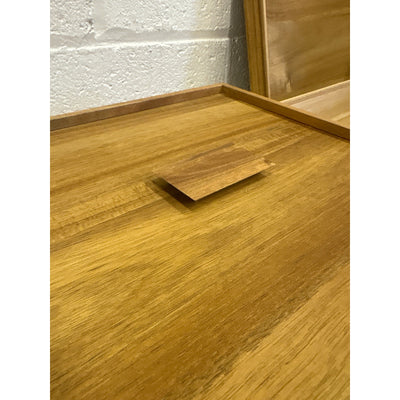 2-PACK Oranbulb Acacia Wood Pizza Dough Proofing Box w Lid 12 x 12 x 4.5in Each