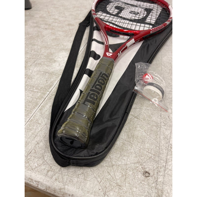 Teloon Adult Recreational Tennis Rackets 27 Inch X-Blade V6 Micro Carbon - Red