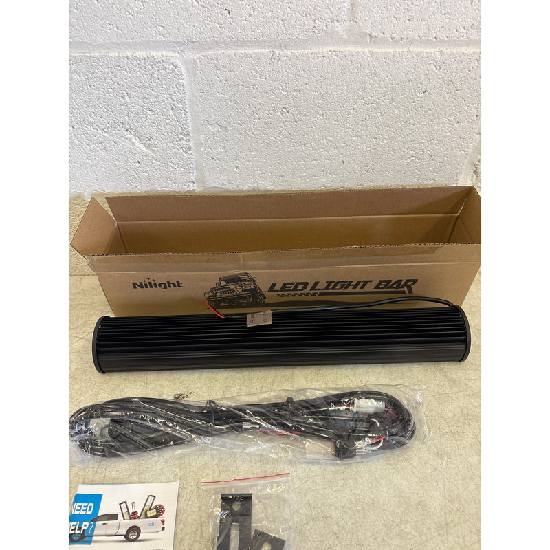 Nilight LED Light Bar 20Inch 288W Flood Spot Combo 28800LM Off Road Driving