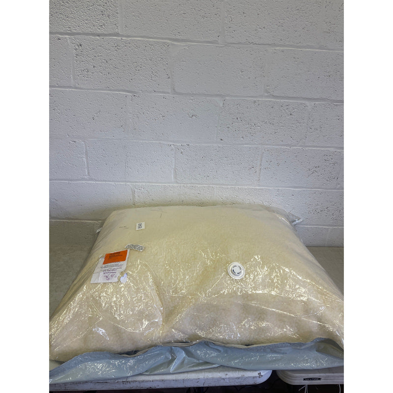 Lilly Paws Luxury Plush Comfy Dog Bed Sherpa Xtra Large - Cream / Black