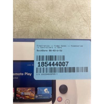 Backbone One PlayStation Lightning Mobile Gaming Controller for iPhone, SEALED