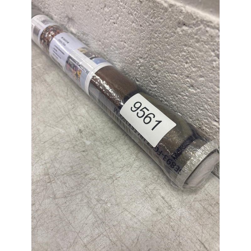 Faux Stained Glass Window Film Double-Sided Static Cling Honey Bee 21"x102"