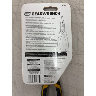 GEARWRENCH 8 in. PITBULL Dual Material Long Nose Pliers, Hand Tools - 82177C