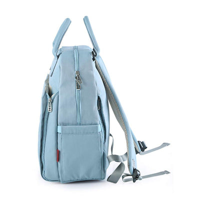 Kehul 20L Diaper Bag, Baby Bag for Travel, Backpack w Zippers Nursing Bag, Teal