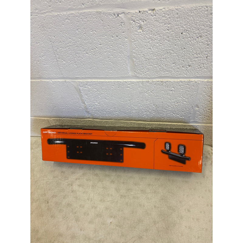 Sylvania Off Road Universal License Plate Bracket, Easy Installation No Drilling