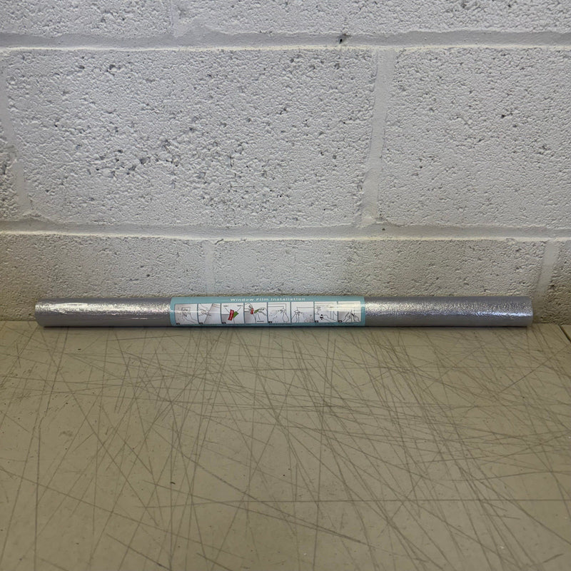 Coavas Privacy Window Static Cling Glass Film, Anti-UV, 23.6in x 78.7in - Silver