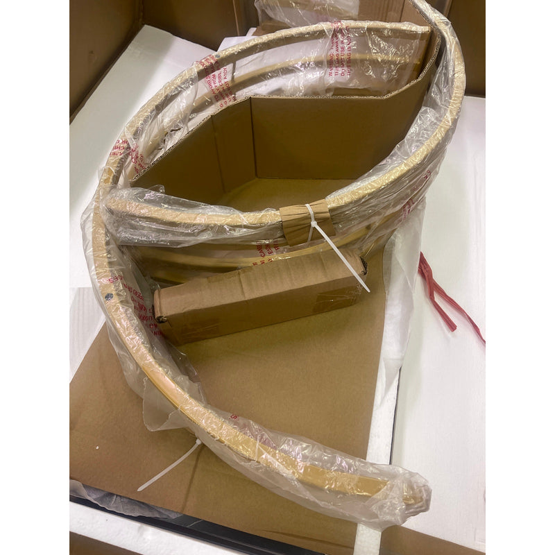 Tribesigns 39" Console Table, Narrow Faux Marble Entryway Hallway Table Gold