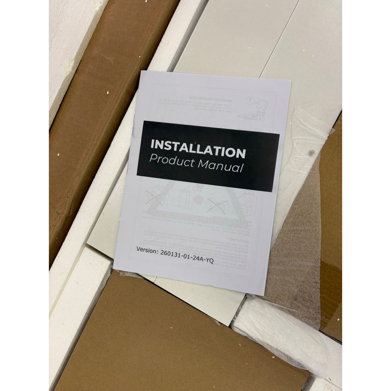 FUFU&GAGA White 8 -Drawer Standard dresser, High Gloss, w Storage Shelves