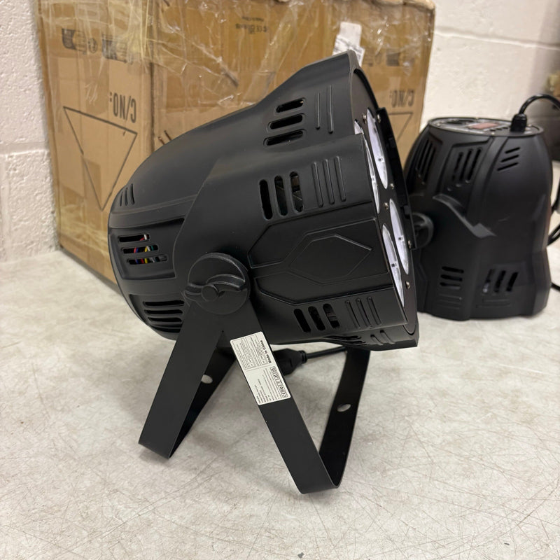 2-PACK 200W COB LED Stage Lights Warm & Cool White Stage Spotlights Concert