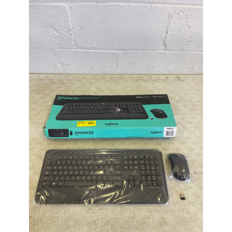 Logitech - MK540 Full-size Advanced Wireless Membrane Keyboard and Mouse Combo