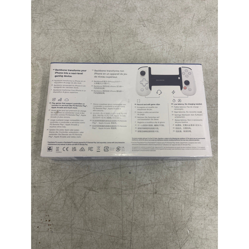 Backbone One PlayStation Lightning Mobile Gaming Controller for iPhone, SEALED