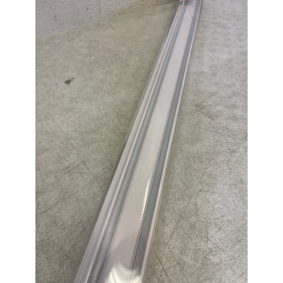 GENIMO Zebra Blinds Dual Layer Roller Window Shades 54" x 72" - White