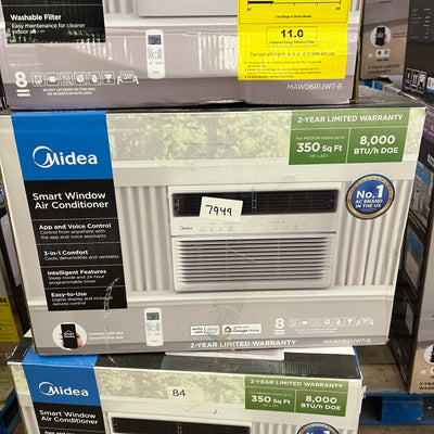 Bulk AC Discount 149 Units, Midea Air Conditioners Window & Portable, Tested & Working, 25% Retail