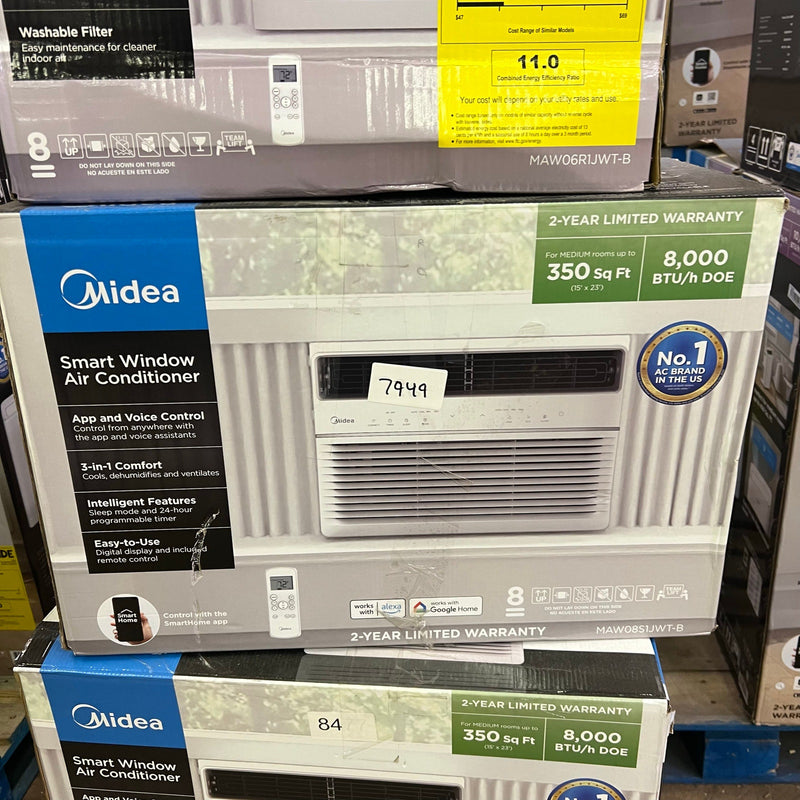 Bulk AC Discount 149 Units, Midea Air Conditioners Window & Portable, Tested & Working, 25% Retail