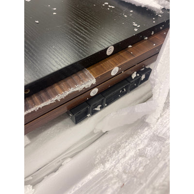 Tribesigns 2 Person Desk, Double Office Desk for Two People, Face to Face, Brown