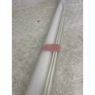 Persianas enrollables inalámbricas AOSKY, persianas opacas para ventanas, 45" de ancho x 72" de alto, color blanco.