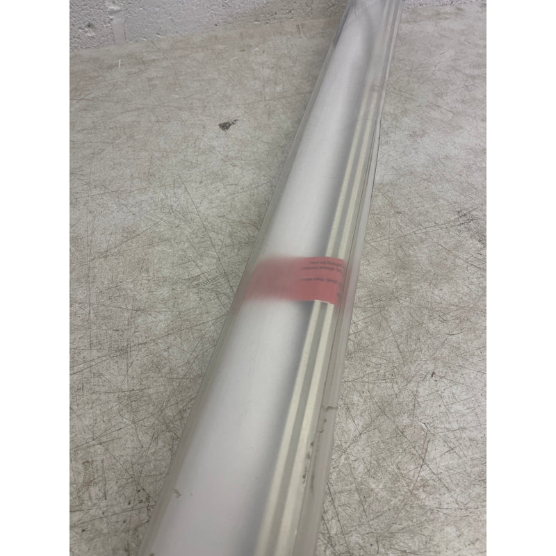 Persianas enrollables inalámbricas AOSKY, persianas opacas para ventanas, 45" de ancho x 72" de alto, color blanco.