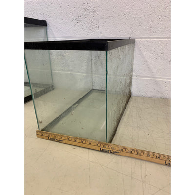 10 Gallon Fish Tank Reptile Enclosure, Terrarium, Aquarium NO LID 20" x 10"