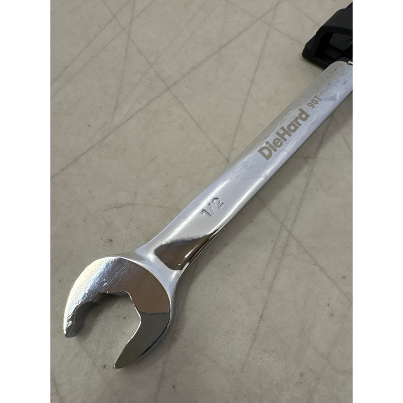 DieHard 1/2" Ratcheting Wrench, 4" Swing Arc 90 Tooth, Hand Tools - DHP55018