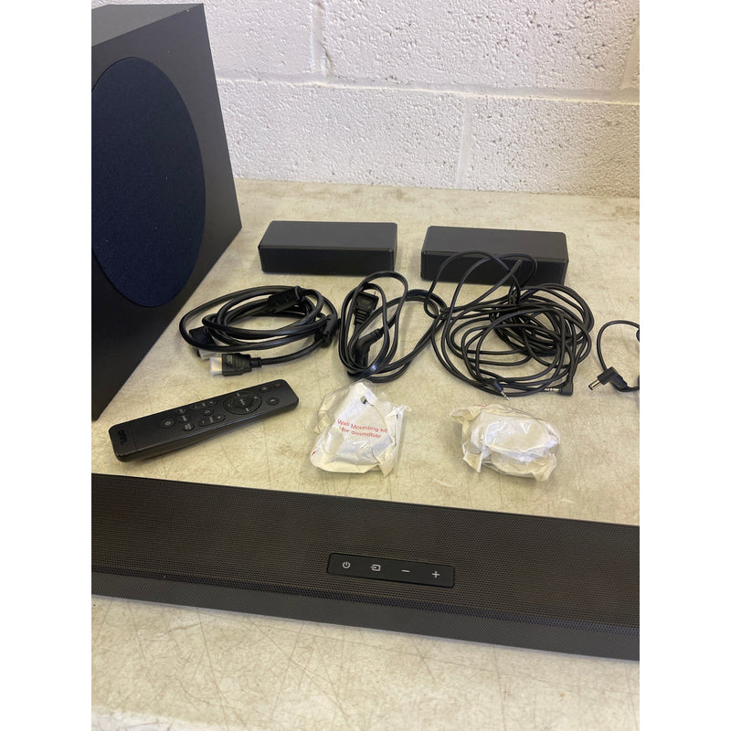 Onn. 5.1 36" Ultra-Slim Surround Soundbar System Subwoofer & Satellite Speakers