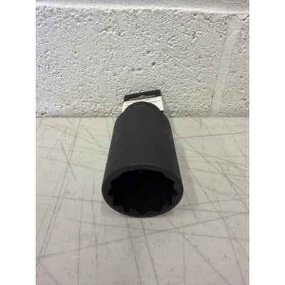 Performance Tool Heavy Duty 36mm 12 Point Axle Nut Socket Chrome Alloy Steel