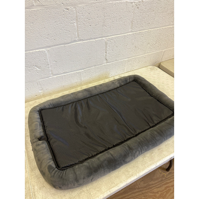 Koolaburra by Ugg Rectangle Dog Bed for Medium Size, 35"x23" Non-Slip, Soft Gray