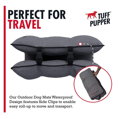 Premium All Weather Portable Outdoor Dog Bed Scratch Resistant, Folding 32"x24"