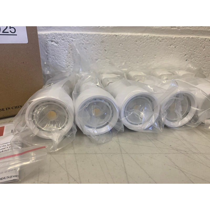 6-Pack EAGLOD 10W J Type LED Track Lighting Heads Dimmable Led 4000K Lightolier