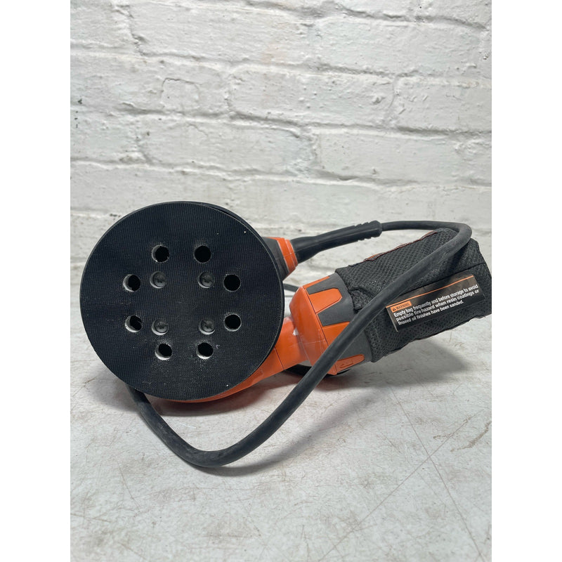 Ridgid Random Orbital Sander 3 Amp Corded Electric 5" Corded Electric w Tool Bag